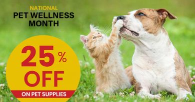 National pet wellness month